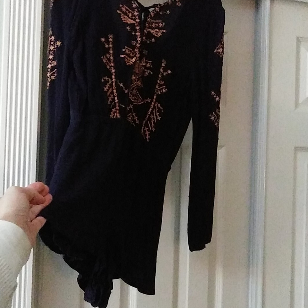 L' ATISTE long sleeve thin romper